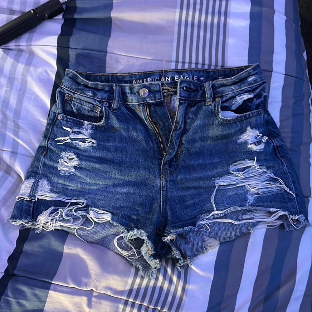 American eagle jean shorts